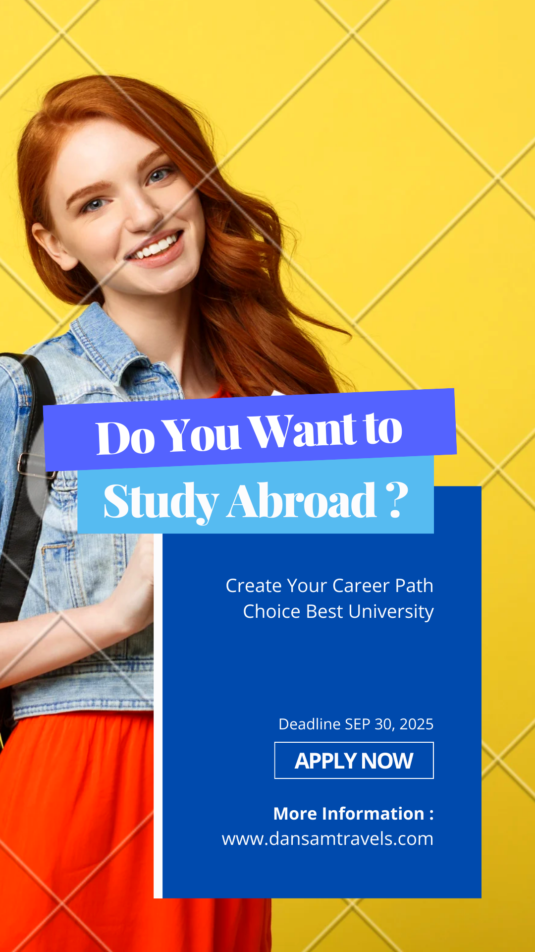 Study abroad flier